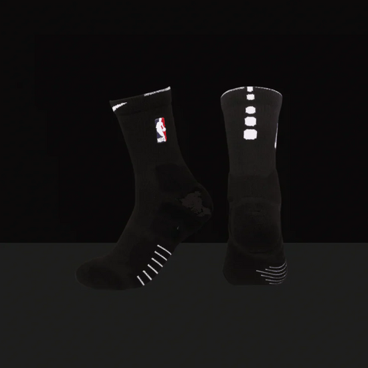 Hoop Armour™ Quick Mid Length Elite Socks Black